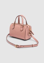 Gucci Super Mini Gg Leather Top Handle Bag