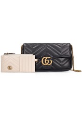 Gucci Mini Gg Marmont 2.0 Leather Shoulder Bag