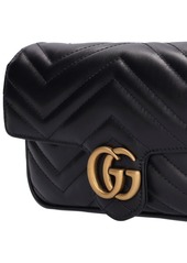 Gucci Mini Gg Marmont 2.0 Leather Shoulder Bag