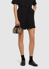 Gucci Super Mini Ophidia Canvas Shoulder Bag
