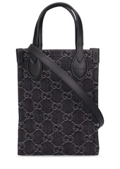 Gucci Mini Ophidia Gg Denim Shoulder Bag