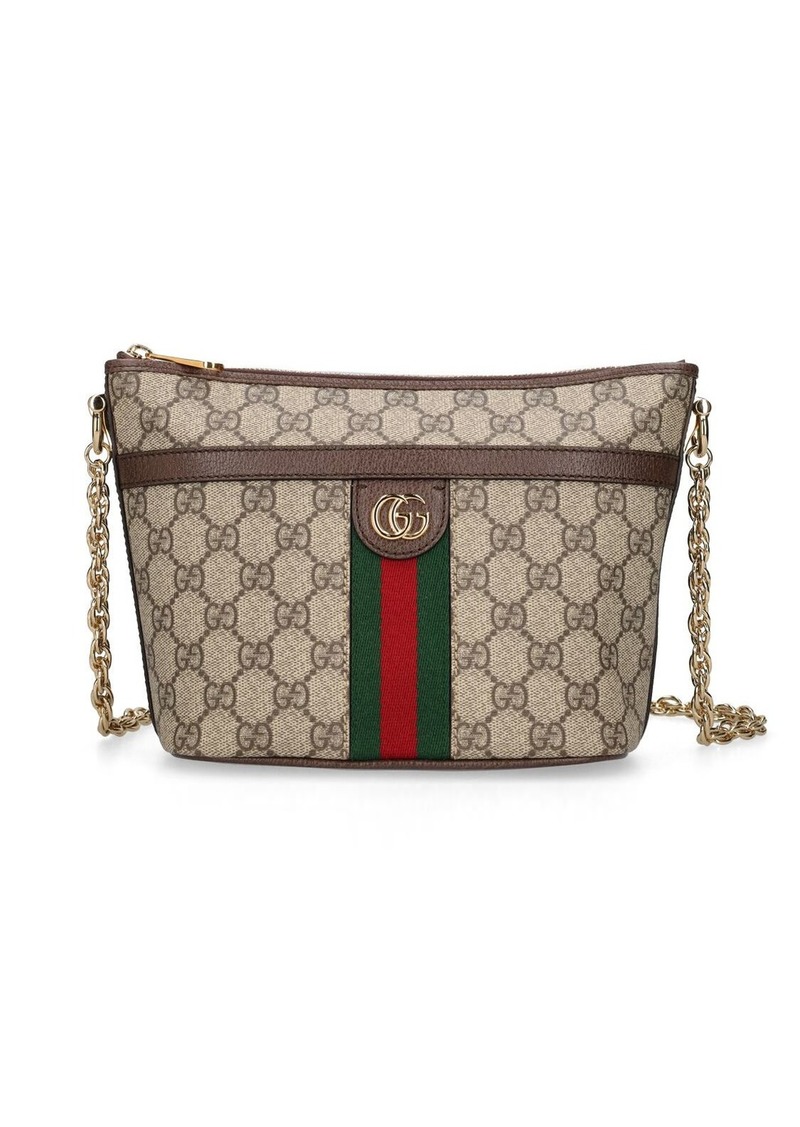 Gucci Mini Ophidia Gg Canvas Shoulder Bag