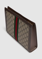 Gucci Ophidia Gg Supreme Squared Zip Pouch