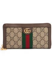 Gucci Ophidia Gg Supreme Zip Around Wallet