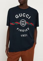 Gucci Oversize Cotton Jersey T-shirt