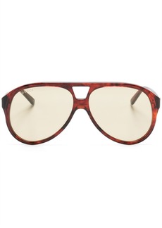 Gucci oversize-frame sunglasses