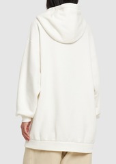 Gucci Oversized Cotton Jersey Hoodie