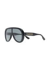 Gucci oversized mask sunglasses