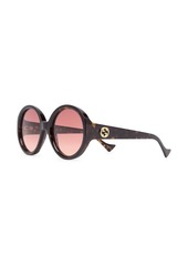 Gucci oversized round-frame sunglasses