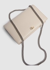 Gucci Gg Marmont Leather Chain Wallet