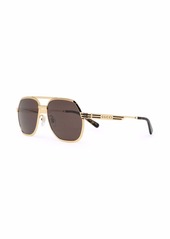 Gucci pilot-frame sunglasses