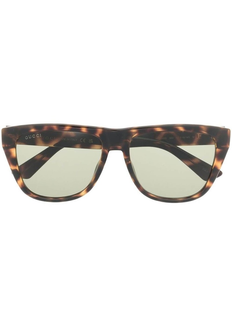 Gucci pilot-frame sunglasses