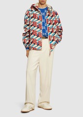 Gucci Pixel Deep On Logo Nylon Jacket