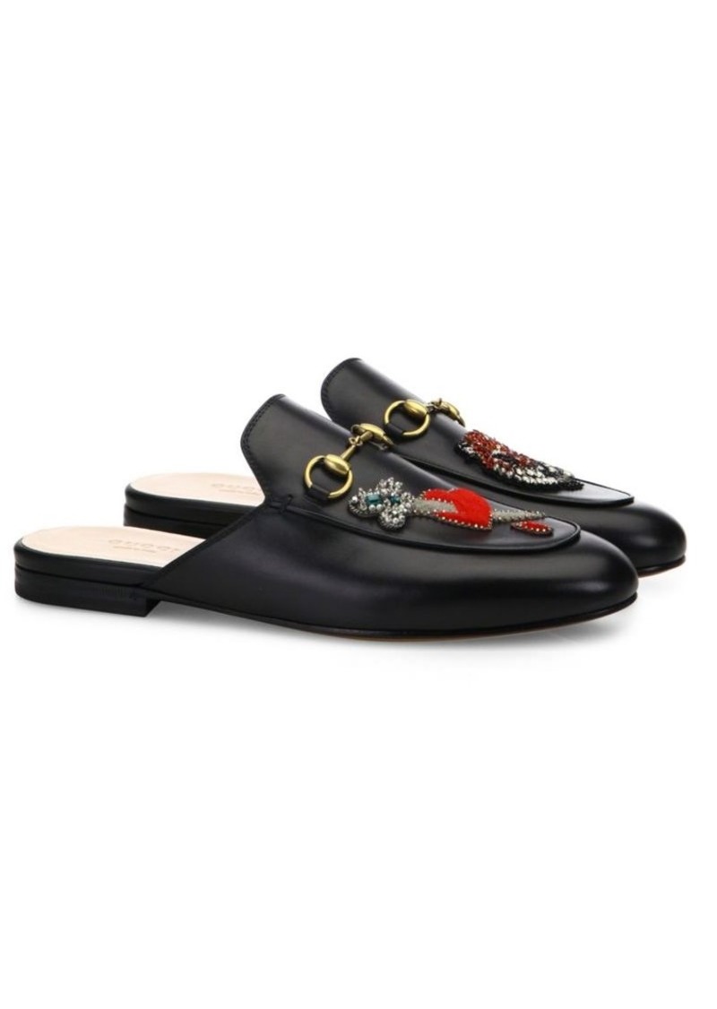 flat mules gucci