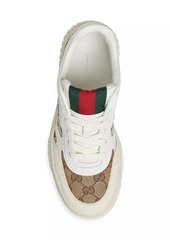 Gucci Re-Web Leather Sneakers