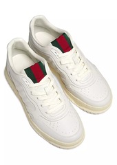 Gucci Re-Web Leather Sneakers