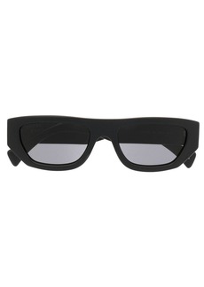 Gucci rectangular-frame logo sunglasses