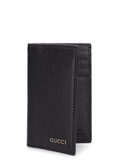 Gucci Script Leather Card Case