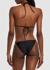 Gucci Shimmery Stretch Jersey Bikini Set