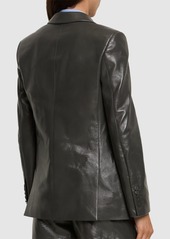 Gucci Shiny Leather Jacket