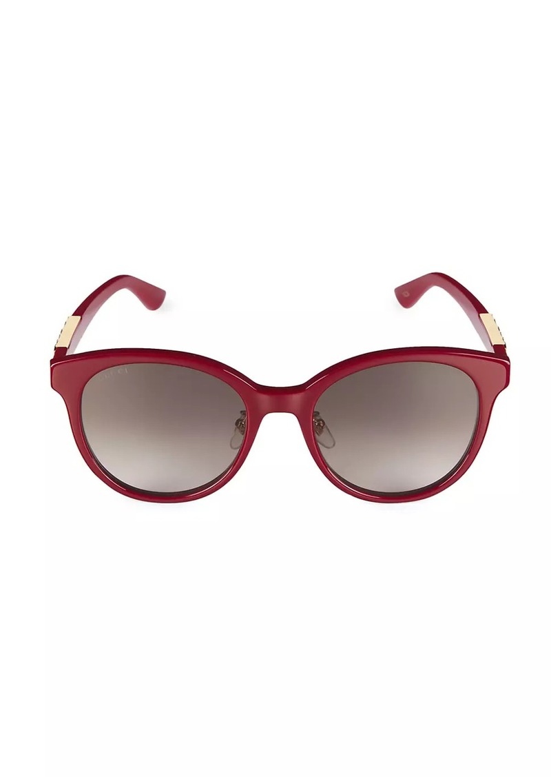 Gucci Sign 56MM Round Sunglasses