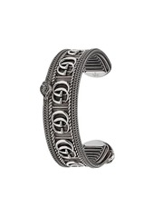 Gucci double G logo cuff bracelet