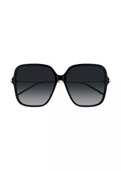 Gucci Skinny Specs 60MM Square Sunglasses