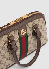 Gucci Small Ophidia Canvas Top Handle Bag