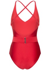 Gucci Sparkling Stretch Jersey Swimsuit