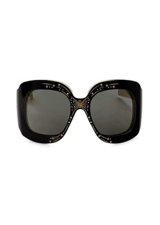 Gucci Special Edition 60MM Butterfly Sunglasses