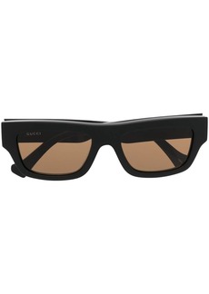 Gucci square-frame tinted-lenses sunglasses