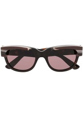 Gucci square tinted sunglasses