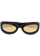 Gucci square tinted sunglasses