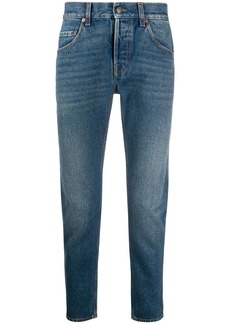 Gucci cropped straight-leg jeans