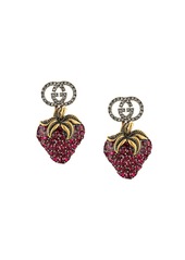 Gucci strawberry drop earrings