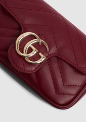 Gucci Super Mini Gg Marmont Leather Bag