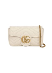 Gucci Supermini Gg Marmont Leather Bag