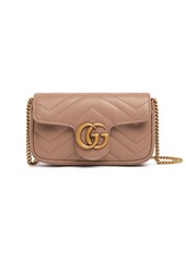 Gucci Supermini Gg Marmont Leather Bag