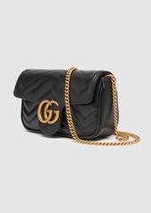 Gucci Supermini Gg Marmont Leather Bag