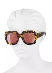 Gucci Sustainability 53MM Square Sunglasses