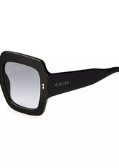 Gucci Sustainability 53MM Square Sunglasses