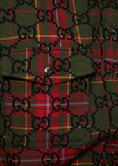 Gucci Tartan Wool Shirt