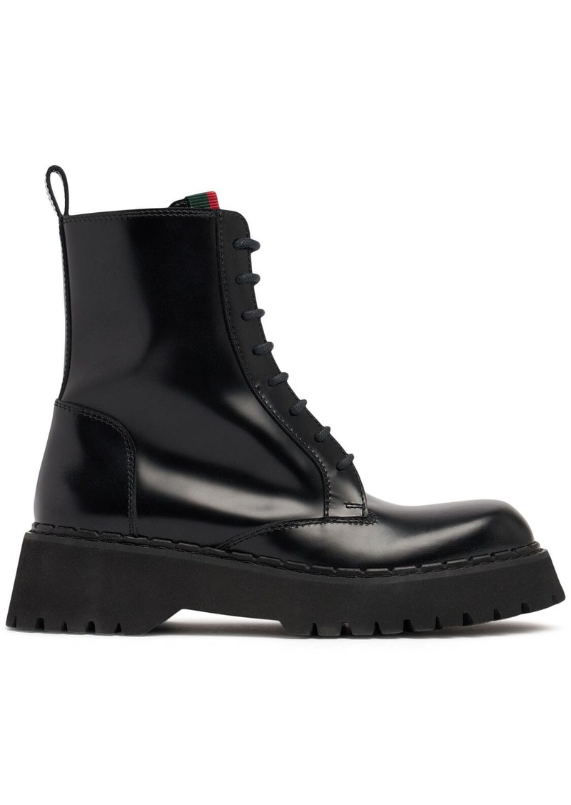 Gucci Thea Leather Boots