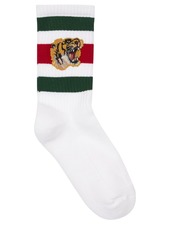 Gucci Tiger Patch Cotton Blend Socks