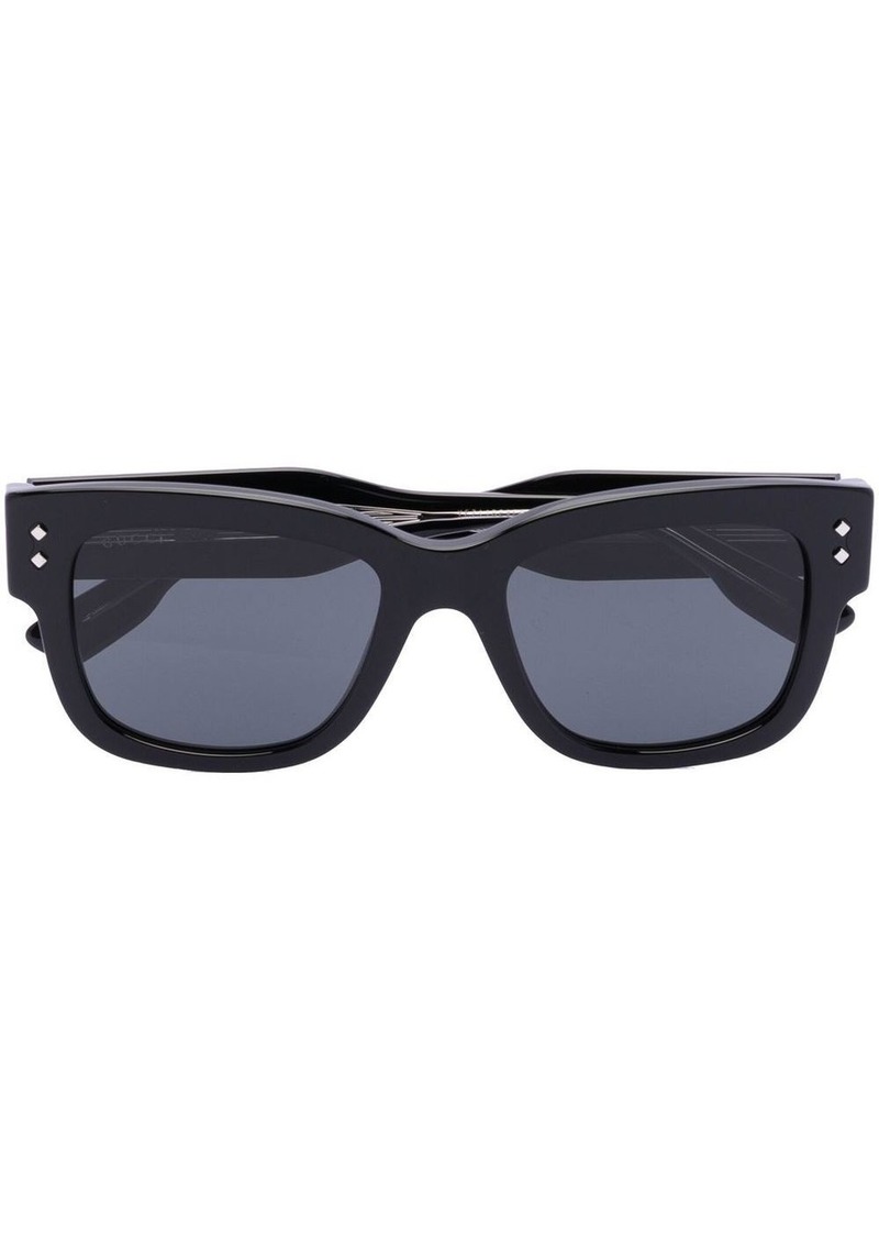Gucci tinted-lens square-frame sunglasses