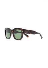 Gucci tortoiseshell-frame sunglasses