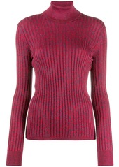 Gucci turtle neck ribbed sweater