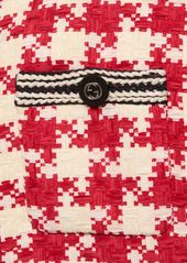 Gucci Houndstooth Chenille Vest