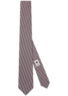 Gucci Valigeria-print silk tie