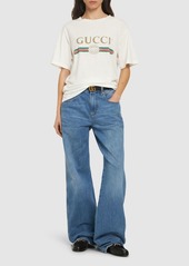 Gucci Vintage Logo Cotton Jersey T-shirt